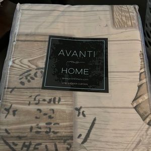 Coastal shower curtain